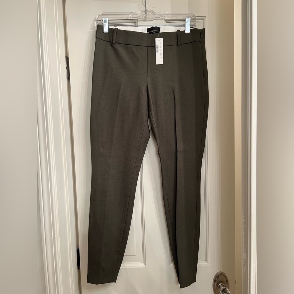J crew ankle length forest green pants